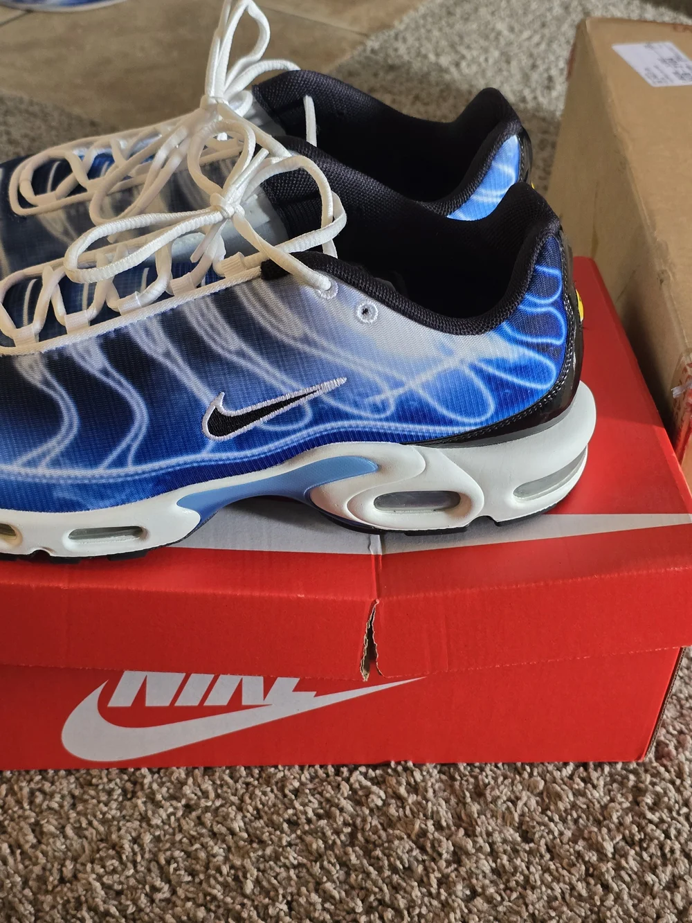 Nike Air Max Plus OG TN New No Insoles Provided Bundled Size 14